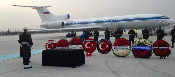 EN DIRECT: Rapatriement du corps de l’ambassadeur russe tué à Ankara - Sputnik Afrique