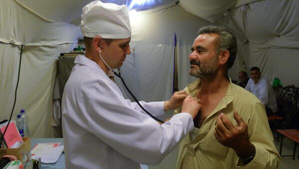 médecins russes à Syrie - Sputnik Afrique