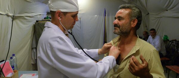 médecins russes à Syrie - Sputnik Afrique