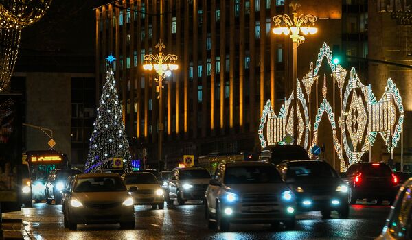 Quand Moscou se transforme en conte de Noël - Sputnik Afrique