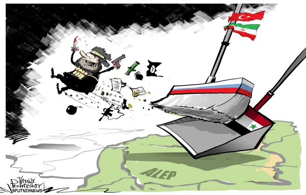 L'armée syrienne impose un contrôle total sur Alep   - Sputnik Afrique