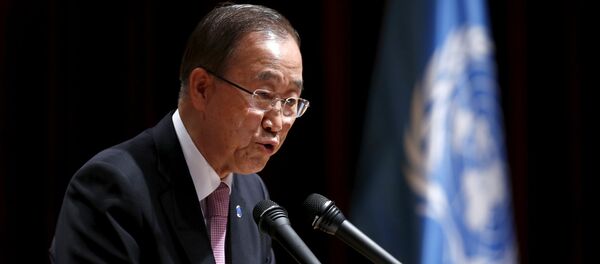 Ban Ki-moon: pas de sécurisation de la Corée du Sud sans les USA et la Russie Ban Ki-moon: pas de sécurisation de la Corée du Sud sans les USA et la Russie - Sputnik Afrique
