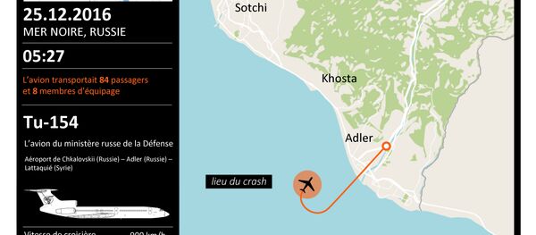 Crash de l’avion Tu-154 - Sputnik Afrique