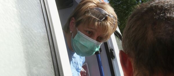 L’aide humanitaire de Docteur Liza est arrivée sur la base de Hmeimim - Sputnik Afrique