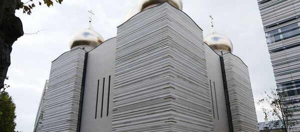 La cathédrale orthodoxe russe de la Sainte-Trinité de Paris - Sputnik Afrique