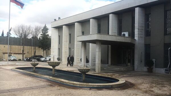 L'ambassade de Russie à Damas - Sputnik Afrique