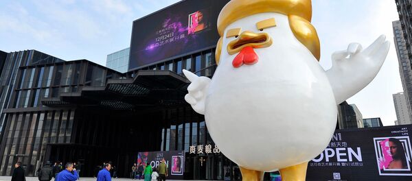 Chine: Trump réincarné en poulet pour l’année du Coq Chine: Trump réincarné en poulet pour l’année du Coq - Sputnik Afrique