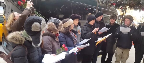 Crash du Tu-154: des Américains chantent en mémoire des victimes - Sputnik Afrique