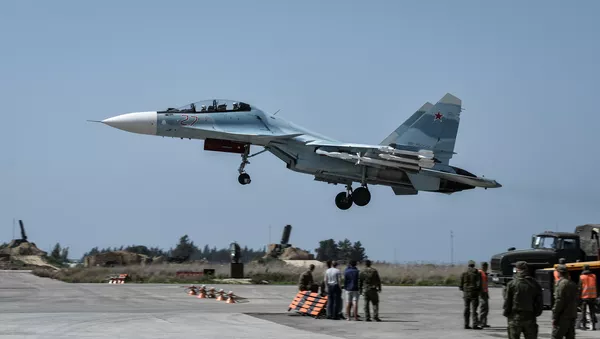 La base aérienne de Hmeimim en Syrie - Sputnik Afrique