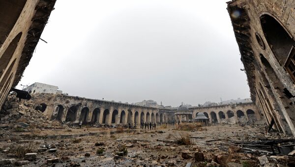 Разрушенная мечеть в Алеппо - Sputnik Afrique