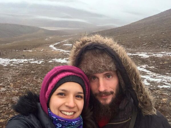 Alexandre en compagnie de sa bien-aimée, une Mexicaine Alexandre en compagnie de sa bien-aimée, une Mexicaine - Sputnik Afrique