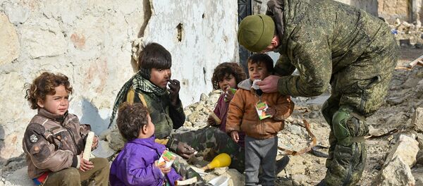 Soldat russe en Syrie - Sputnik Afrique