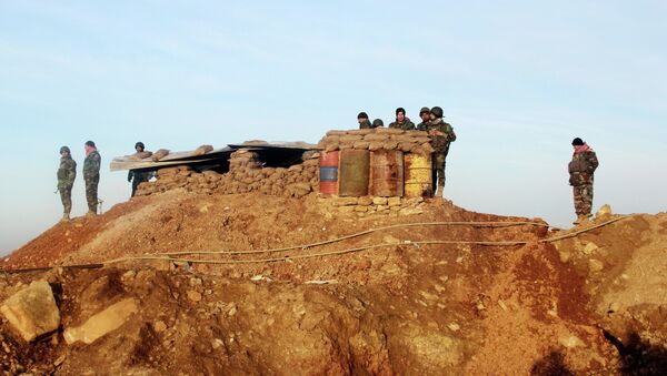 Les peshmerga kurdes lors de la bataille du barrage de Mossoul - Sputnik Afrique