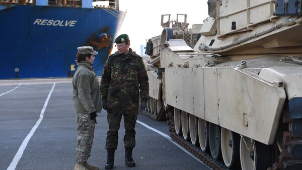 Les chars US en Europe font peur aux Allemands - Sputnik Afrique