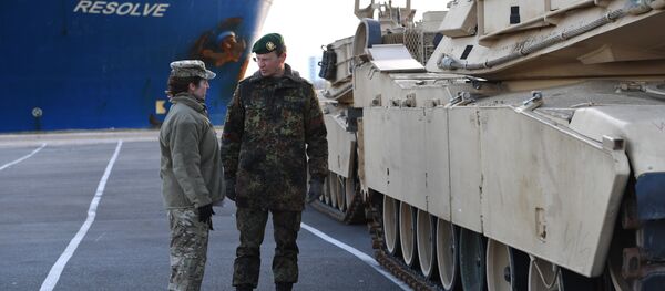 Les chars US en Europe font peur aux Allemands - Sputnik Afrique