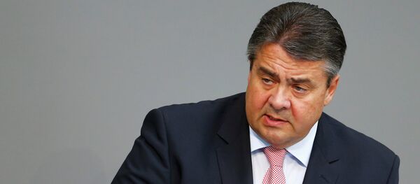 Le chef de la diplomatie allemande, Sigmar Gabriel - Sputnik Afrique