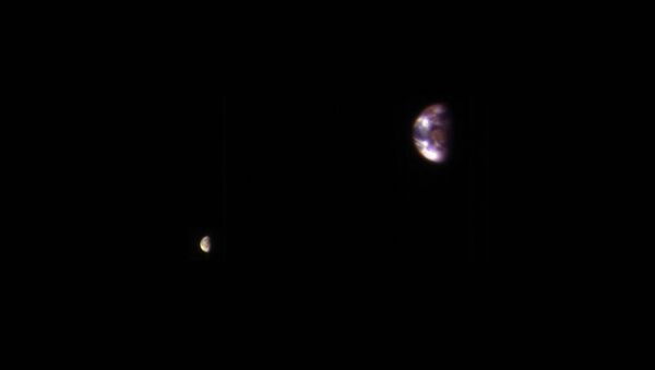 La Terre et la Lune vues depuis Mars - Sputnik Afrique