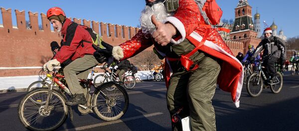 La parade cycliste à Moscou - Sputnik Afrique