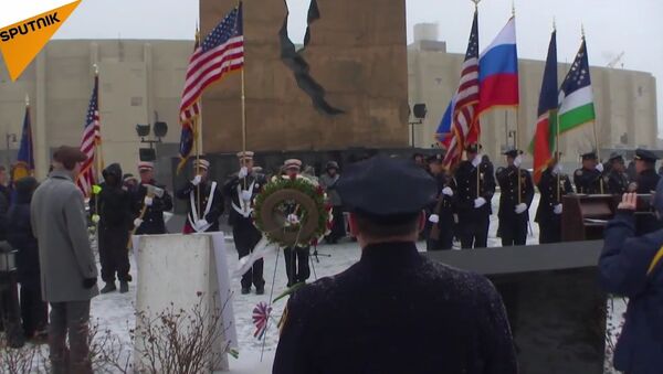 L’hymne russe chanté par des Américains en honneur des victimes du Tu-154 - Sputnik Afrique