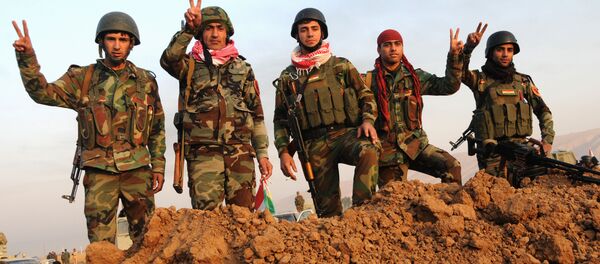 Combattants peshmerga. Image d'illustration - Sputnik Afrique