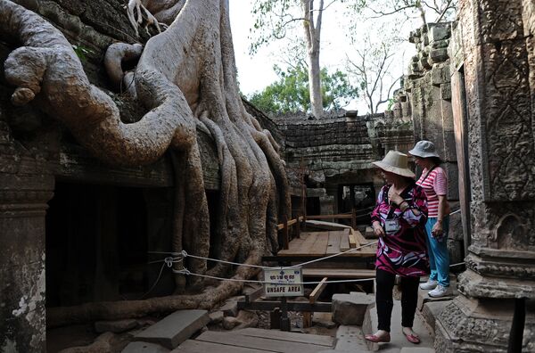 Angkor: le chef d’œuvre en pierre de l’art khmer - Sputnik Afrique