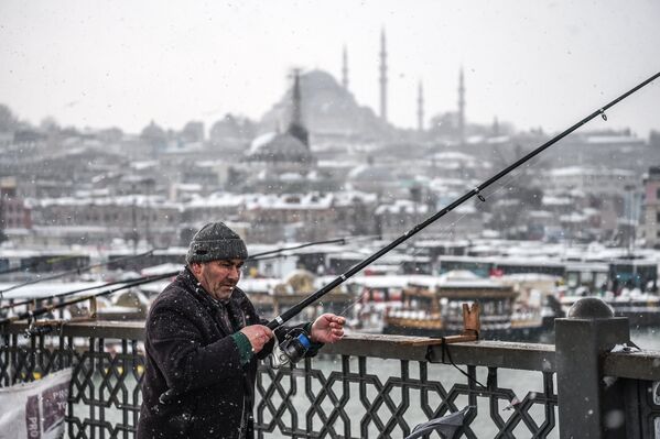 Istanbul sous la neige - Sputnik Afrique