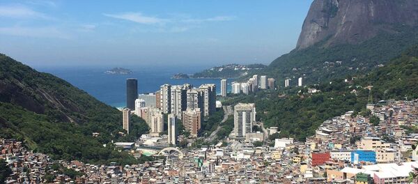 Rocinha: la plus grosse favela de la ville de Rio de Janeiro - Sputnik Afrique