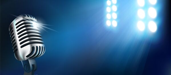 Microphone on stage - Sputnik Afrique