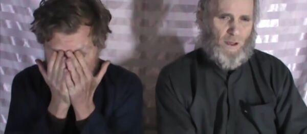 Un Américain et un Australien captifs des Talibans adressent un message à Trump - Sputnik Afrique