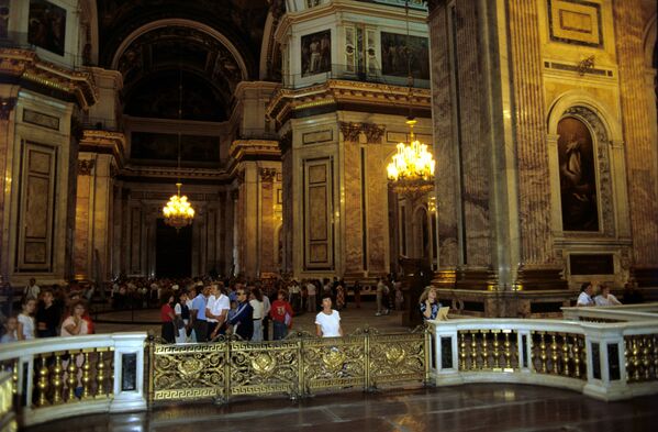 Grandeur et majesté de la cathédrale Saint-Isaac de Saint-Pétersbourg - Sputnik Afrique
