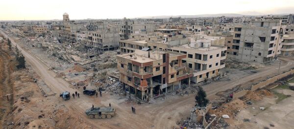 Deraya, quartier de la banlieue sud-ouest de Damas - Sputnik Afrique