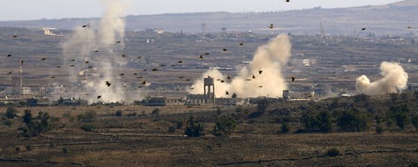 la frontière d'Israël avec la Syrie - Sputnik Afrique