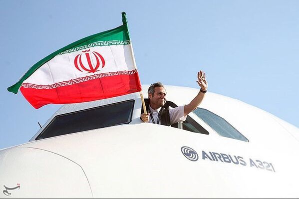 Le premier Airbus A321 atterrit en Iran - Sputnik Afrique