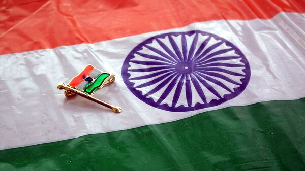 le drapeau national de l’Inde   - Sputnik Afrique