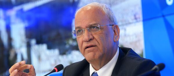 П/к генерального секретаря исполкома Организации освобождения Палестины С. Ариката - Sputnik Afrique