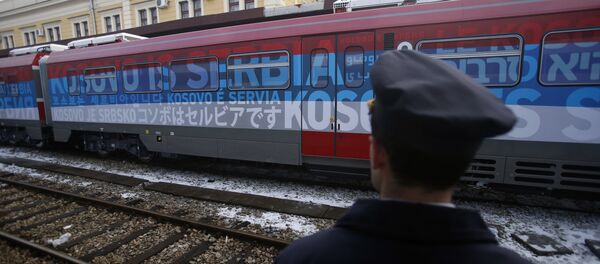 Le train Belgrade-Kosovo stoppé, «convulsions de l’administration sortante US» - Sputnik Afrique