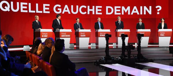 débat de la « primaire » de la « gauche » - Sputnik Afrique