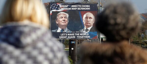 Poutine-Trump - Sputnik Afrique