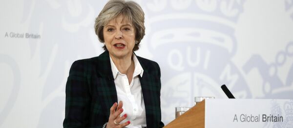 Theresa May - Sputnik Afrique