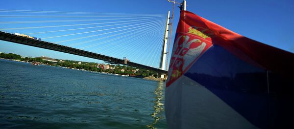 Нови мост на Сави у Београду - Sputnik Afrique