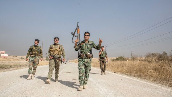 Peshmerga forces near Mosul, Iraq - Sputnik Afrique