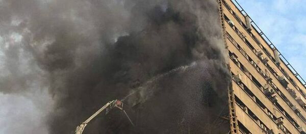 Un immeuble de 15 étages s'effondre à Téhéran - Sputnik Afrique