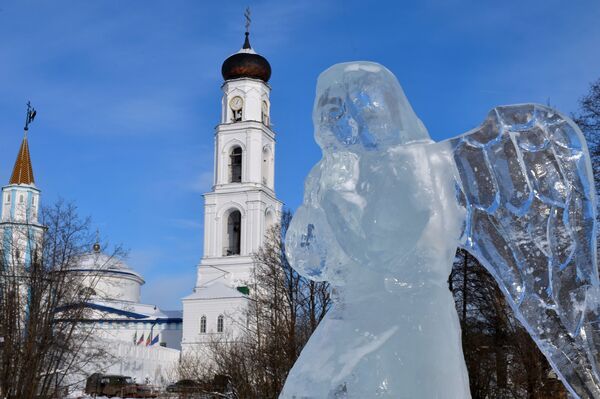 La fascinante ville de glace d’un couvent orthodoxe russe - Sputnik Afrique