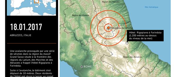 Avalanche en Italie - Sputnik Afrique