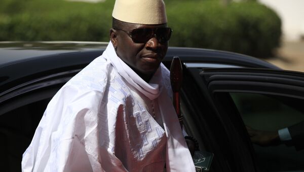 Gambia's President Yahya Jammeh - Sputnik Afrique