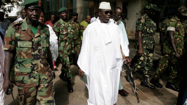 Le président sortant de la Gambie Yahia Jammeh - Sputnik Afrique
