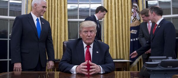 Donald Trump à la Maison blanche - Sputnik Afrique
