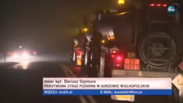Accident d'un camion US en Pologne - Sputnik Afrique