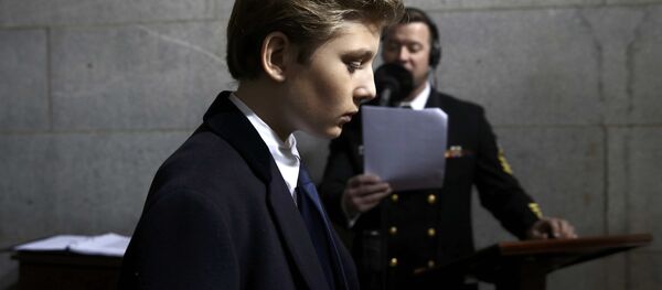 Barron Trump - Sputnik Afrique