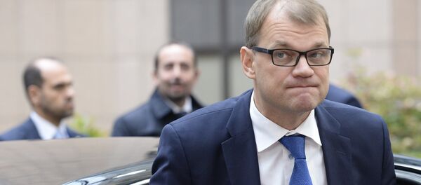 le premier ministre finlandais, Juha Sipilä - Sputnik Afrique
